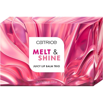 

Сочный бальзам для губ Melt & Shine, трио для губ № 01, разноцветный Catrice