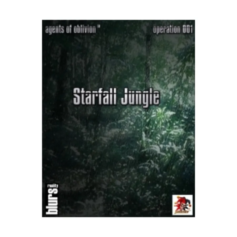 

Starfall Jungle Mission 001 (Savage Worlds), Agents of Oblivion (Savage Worlds), мягкая обложка