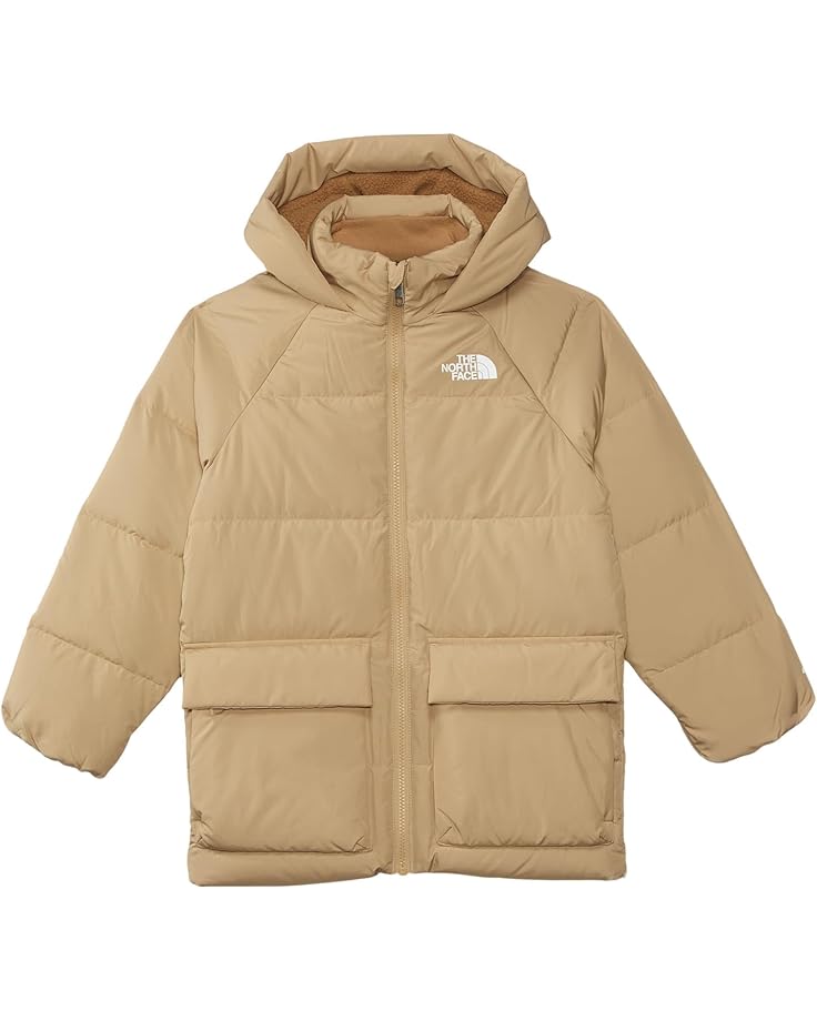 

Парка The North Face Kids Teen North Down Fleece-Lined Short Parka, цвет Khaki Stone