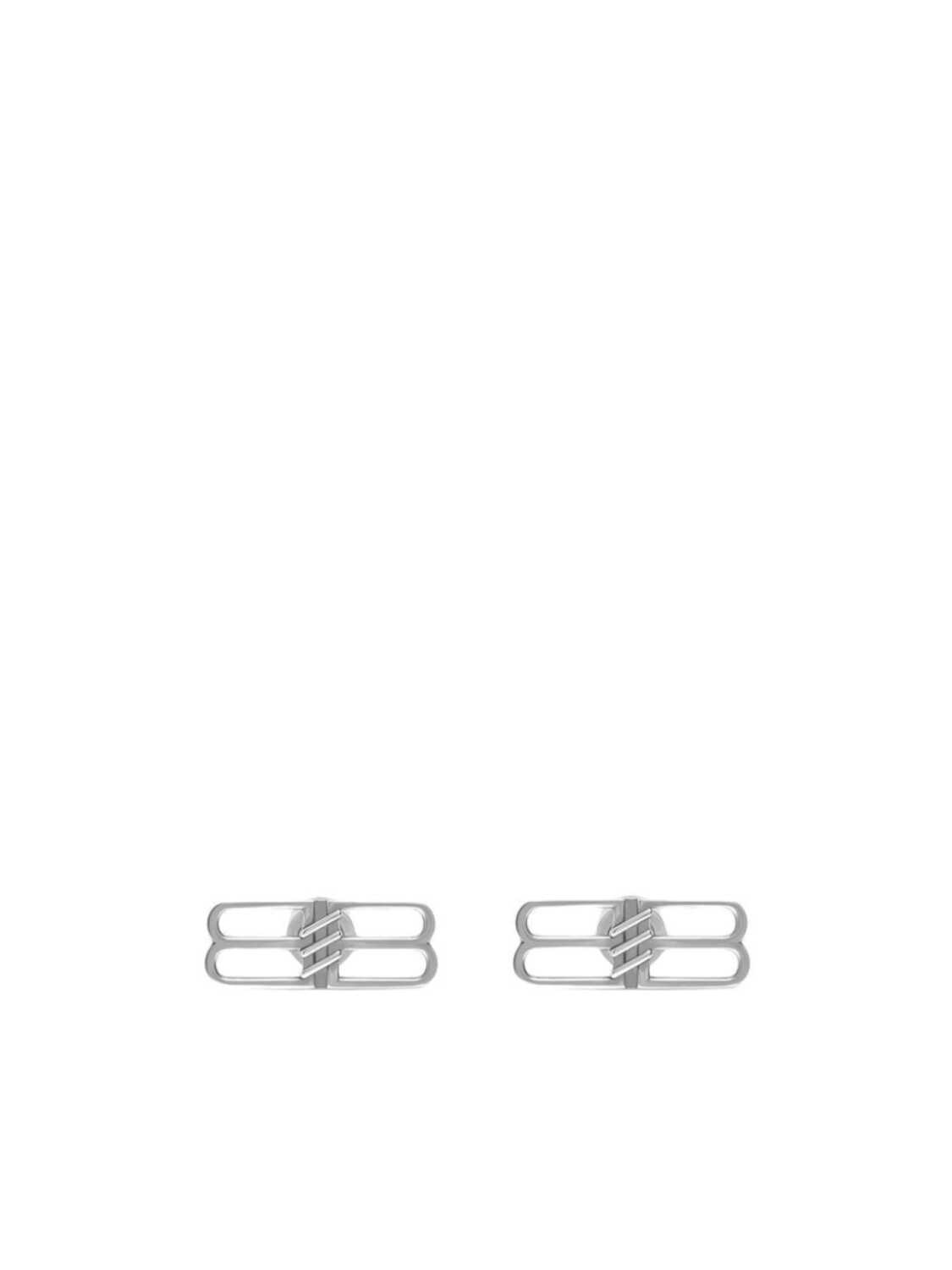 

Серьги-гвоздики BB Icon Balenciaga, серебряный
