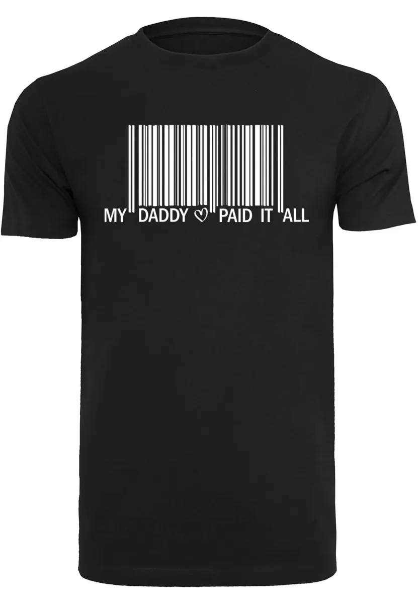 

Футболка Merchcode "Мужская футболка Merchcode Dad Pay со штрих-кодом и круглым вырезом", черный