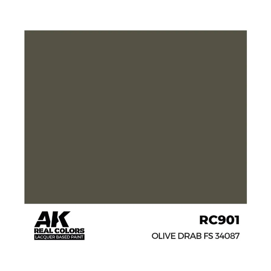 

Оливково-серый GS 34087, Paint - Real Color, Dropper Bottles (AK-Interactive)