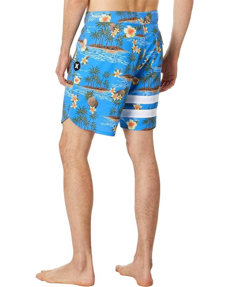 

Шорты для плавания Hurley Phantom-Eco Block Party 18" Boardshorts, цвет Seaview 2