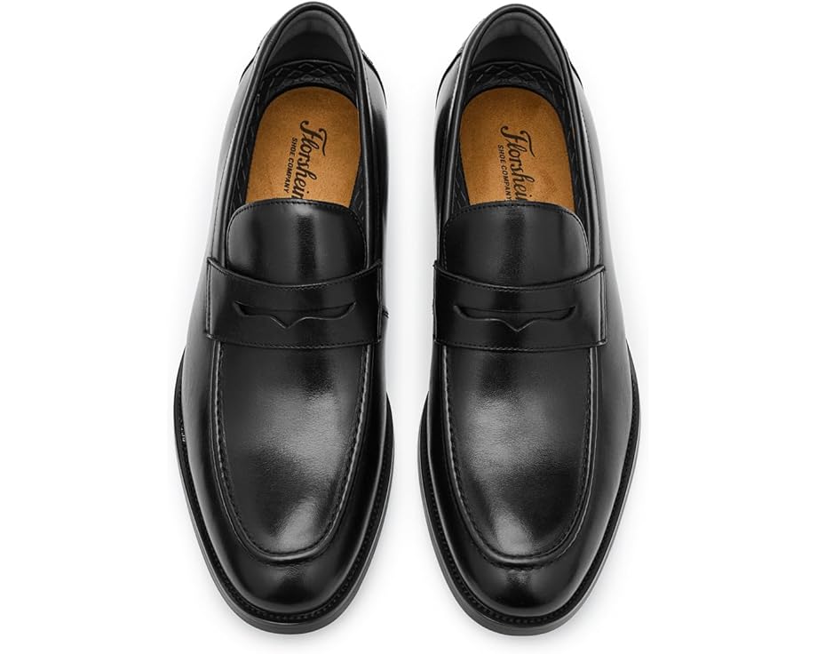 Мужские лоферы Florsheim Rucci Moc Toe Penny, Black/Black — фото 2