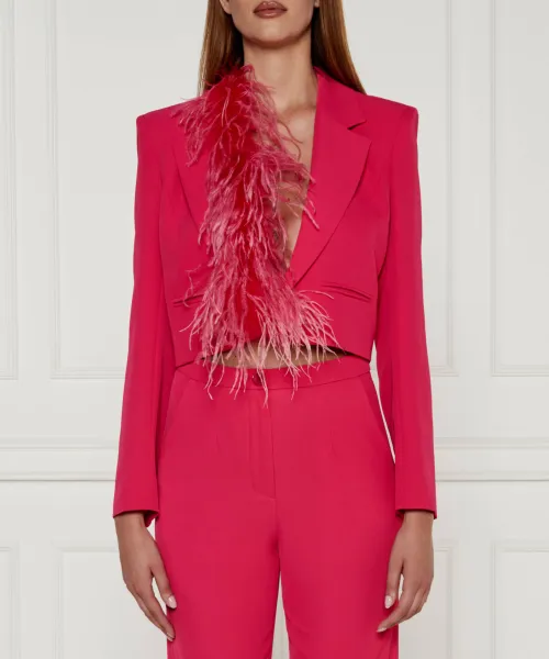 

Блейзер Regular fit Patrizia Pepe, розовый