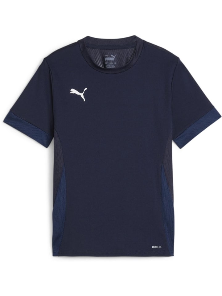 

Спортивная футболка TeamGoal Matchday Jersey jr синего цвета Puma