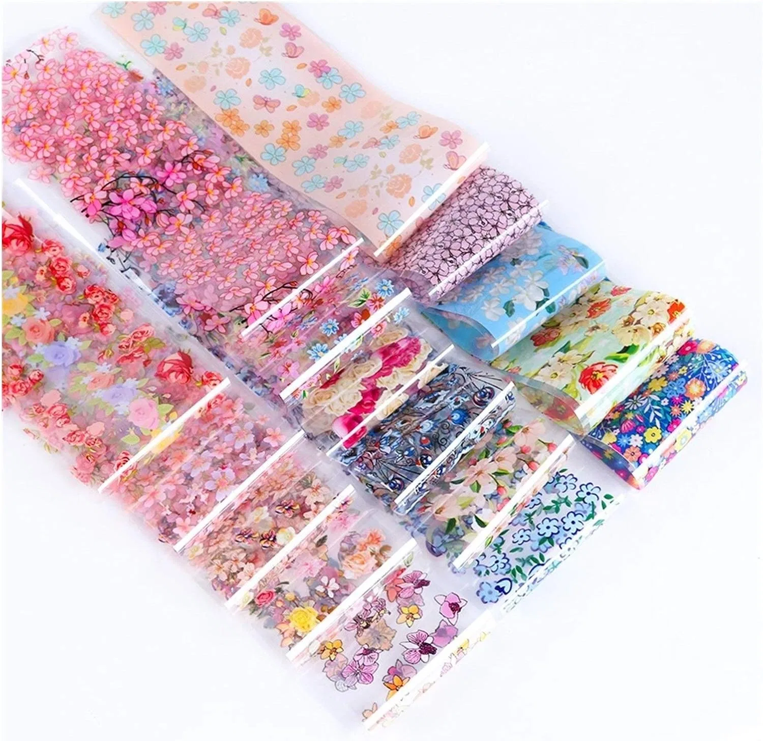 Набор переводной фольги для ногтей «Mix Rose Flower» от Ji2006 Claral Claral — фото 4