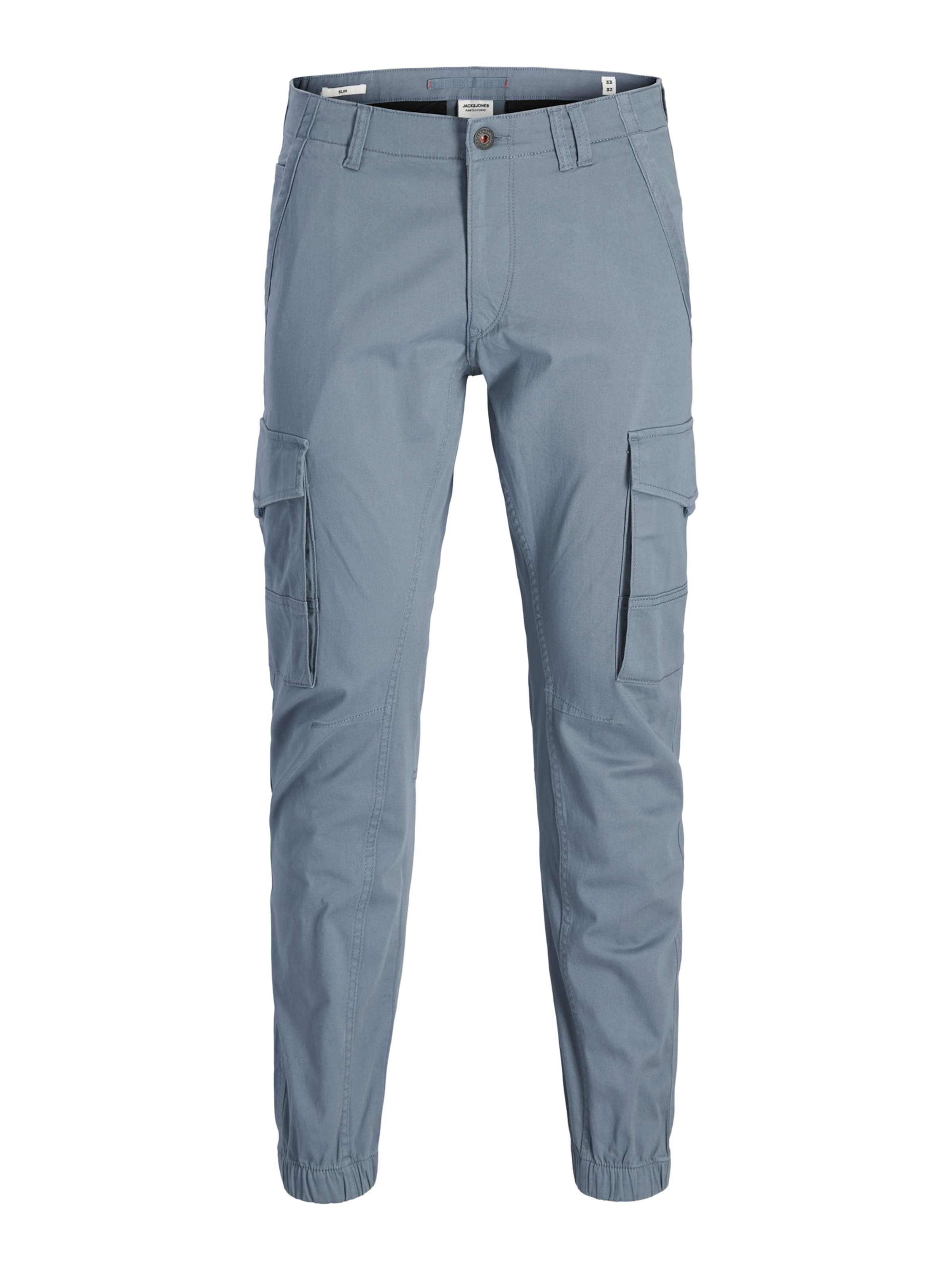 

JACK & JONES Узкие карго-штаны 'JJIPAUL JJFLAKE' в цвете Smoke Blue