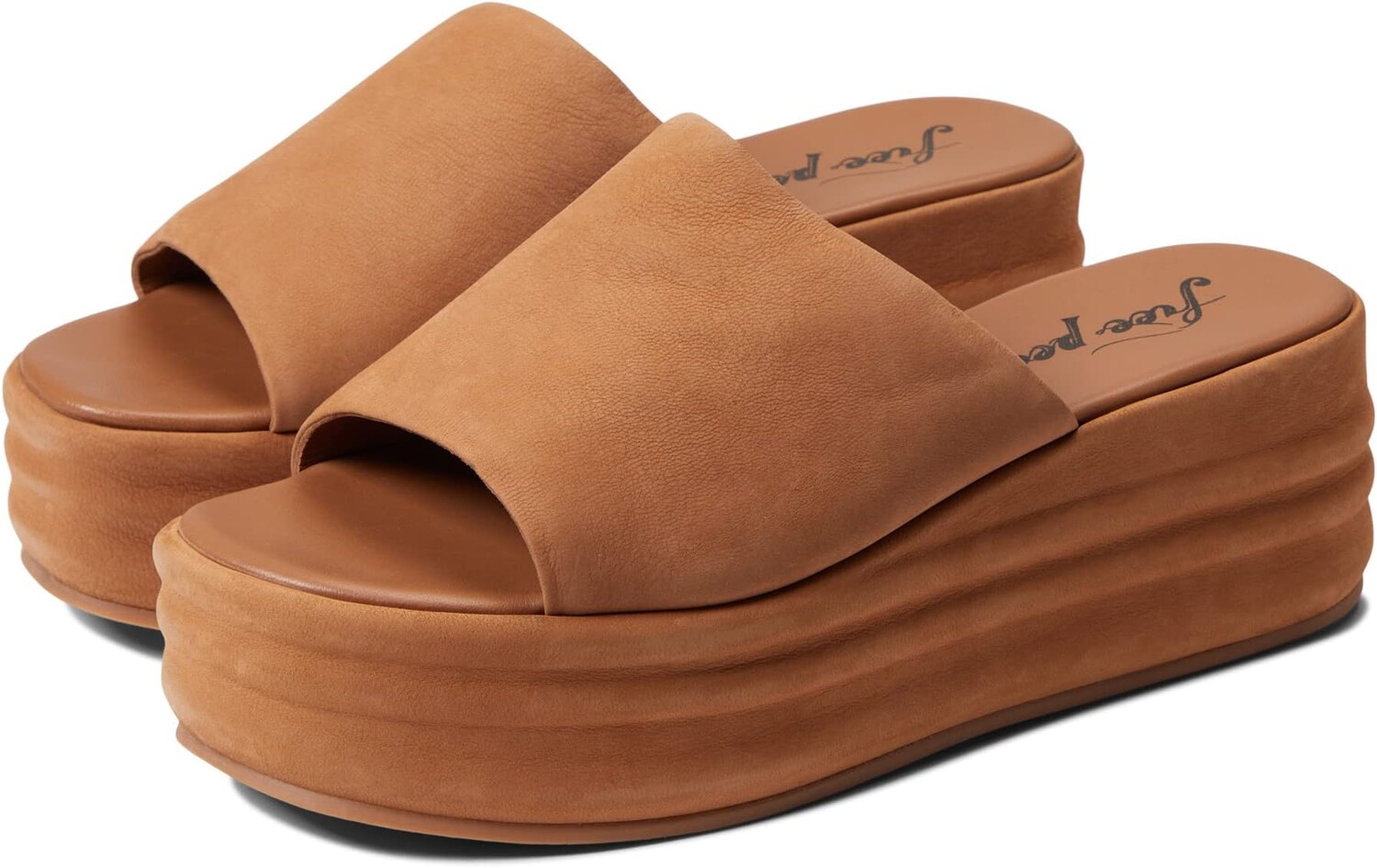 

Босоножки Harbor Platform Free People, цвет Tan