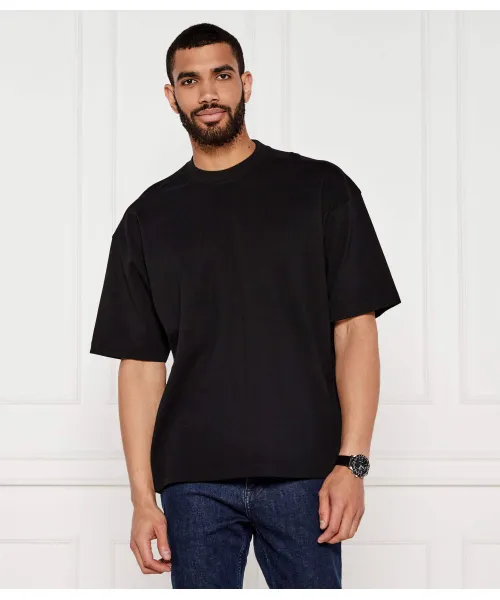 

Футболка te_rounded Oversize fit Boss Orange, черный