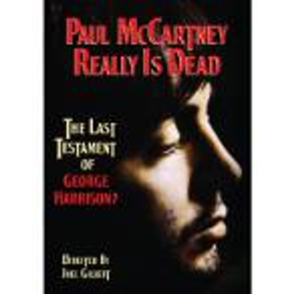 

Диск DVD Paul McCartney Really Is Dead: The Last Testament Of George Harrison