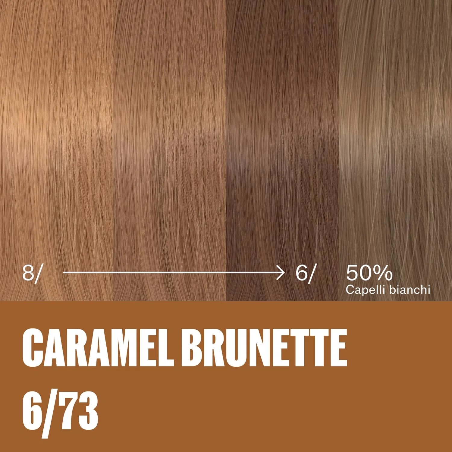 Профессиональная краска для волос Wella Supernatural Color 6/37 Caramel Brunette Wella — фото 3