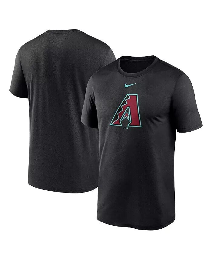 

Мужская черная футболка с большим логотипом Arizona Diamondbacks Legend Fuse Performance Nike, черный