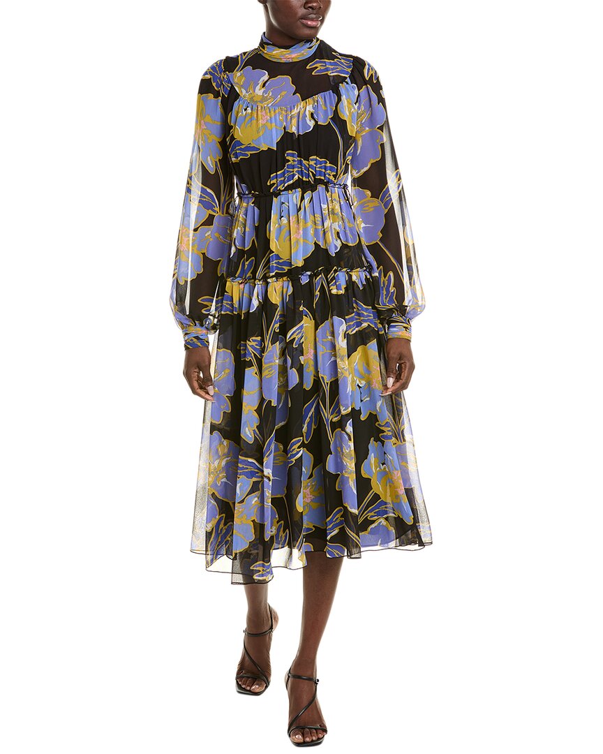 

Платье миди Diane von Furstenberg Kent, синий