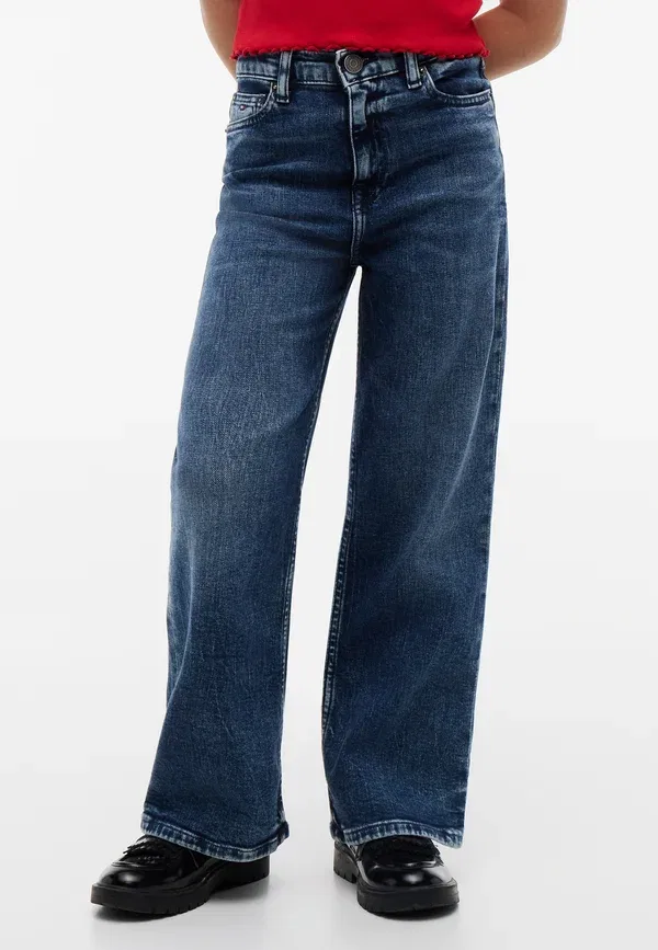 Джинсы прямого кроя Flare Tommy Hilfiger, деним средний
