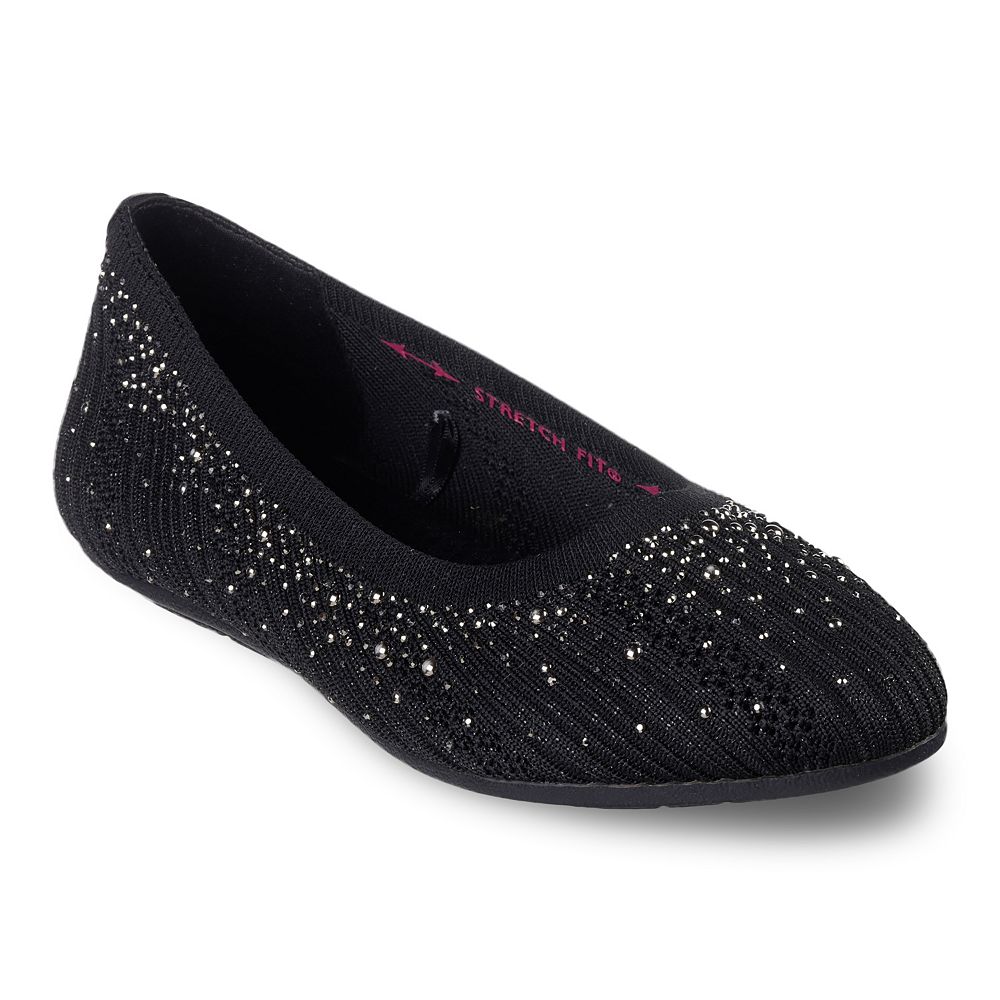 Женские балетки Skechers Cleo 2.0 Glitzy Daze, черный