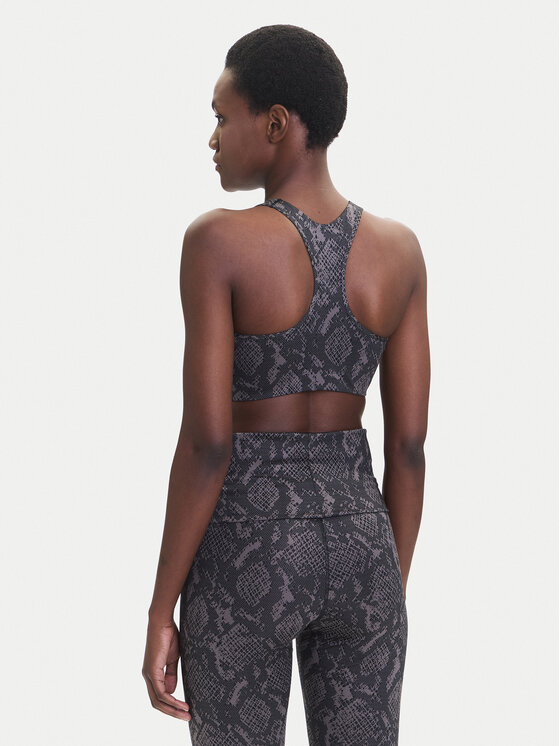 Спортивный бюстгальтер slim fit Power Impact JW4542 Adidas By Stella Mccartney, коричневый — фото 3