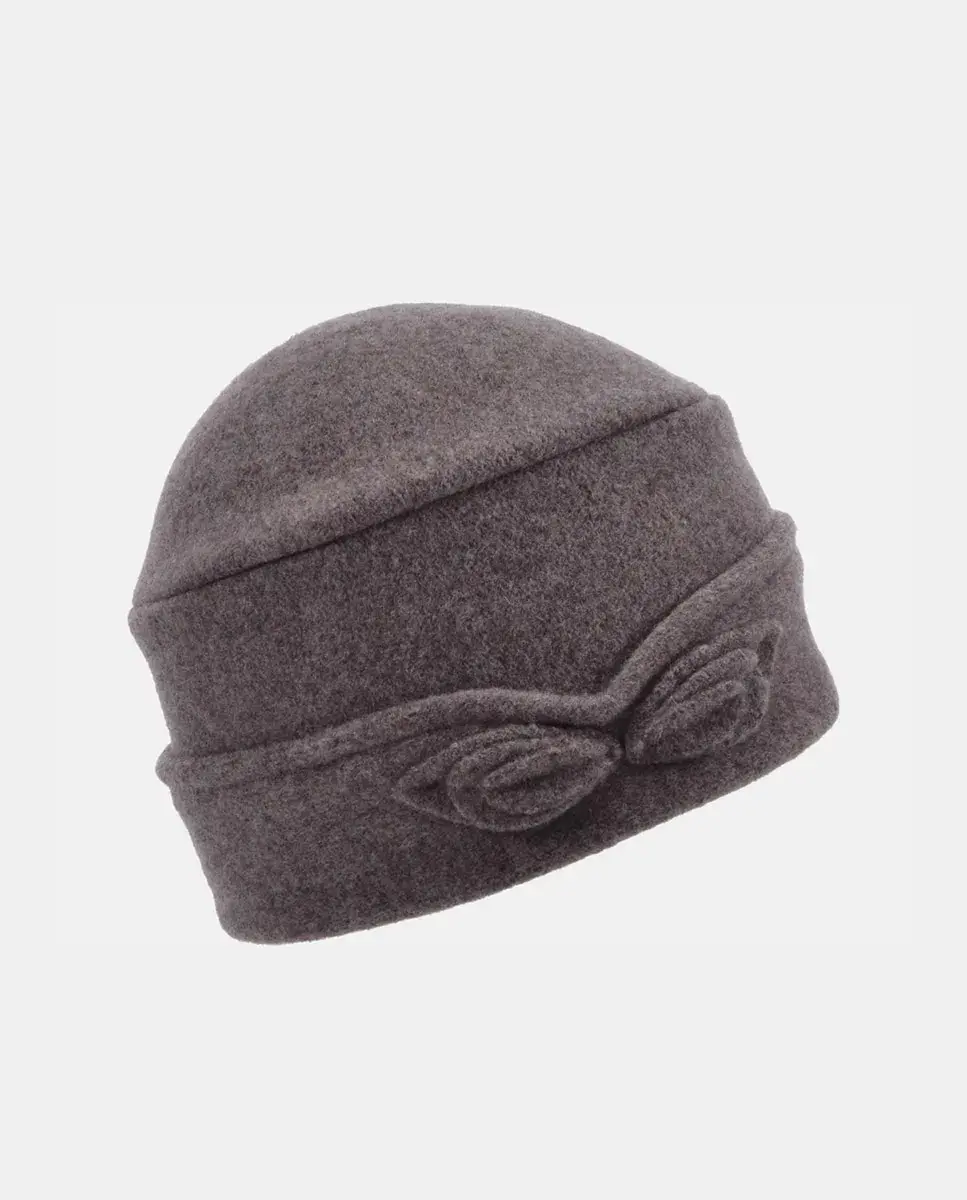 

Шапка из вареной шерсти Seeberger, темно-коричневый