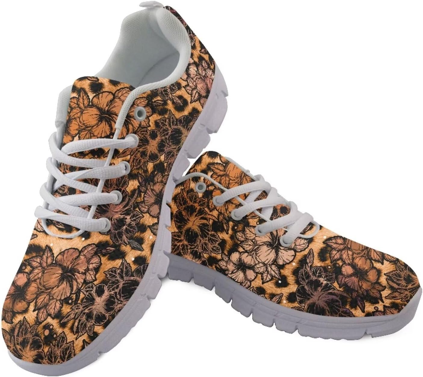 

Мужские кроссовки AmzPrint для походов, бега и ходьбы с принтом, коричневый