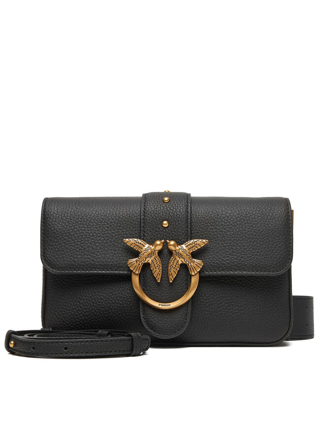 

Сумка PINKO Love One Mini Slouchy Fl Al 25-26 104340 A2OX, черный