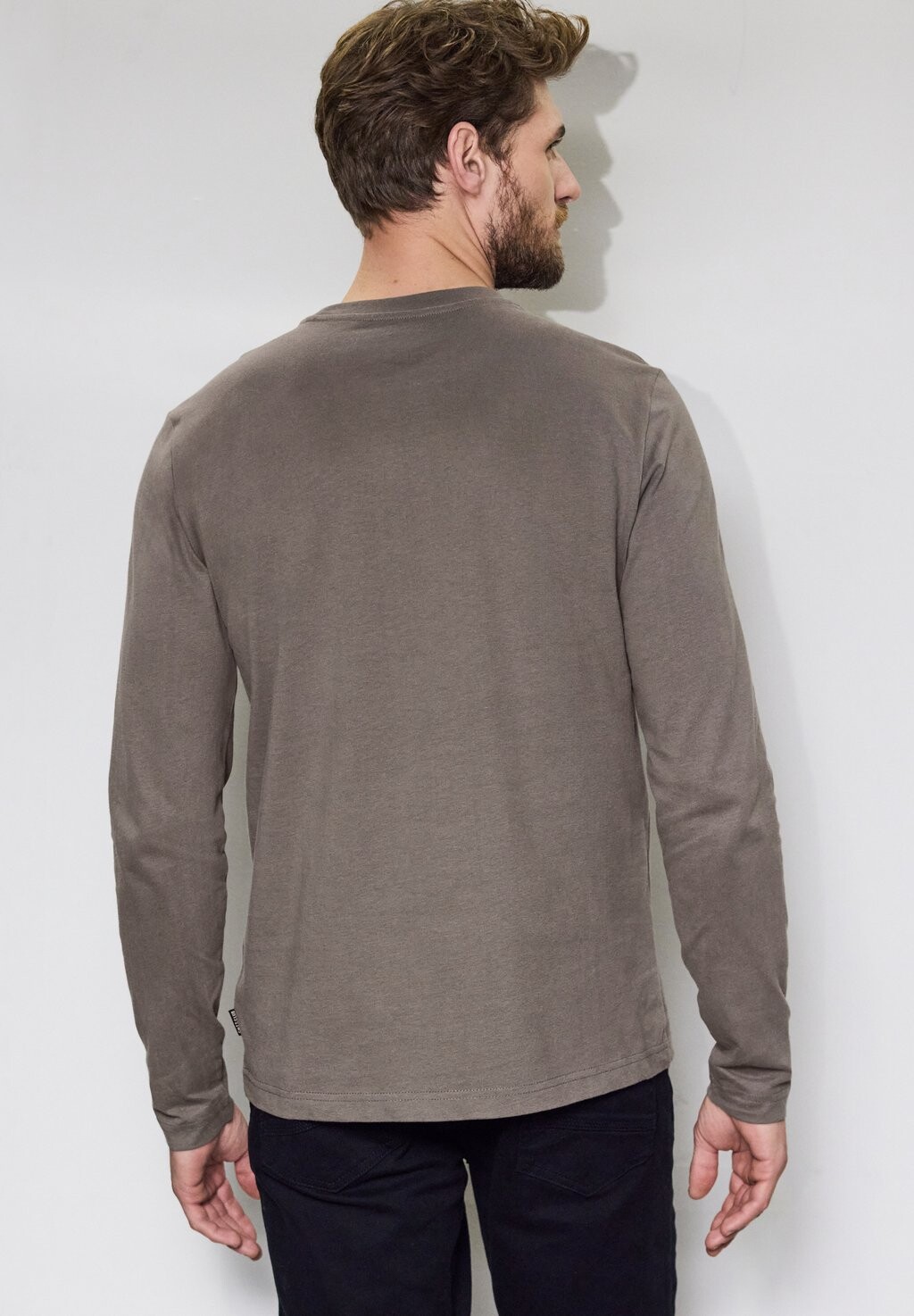 

Топ с длинными рукавами SOFTES MIT PRINT Street One MEN, коричневый