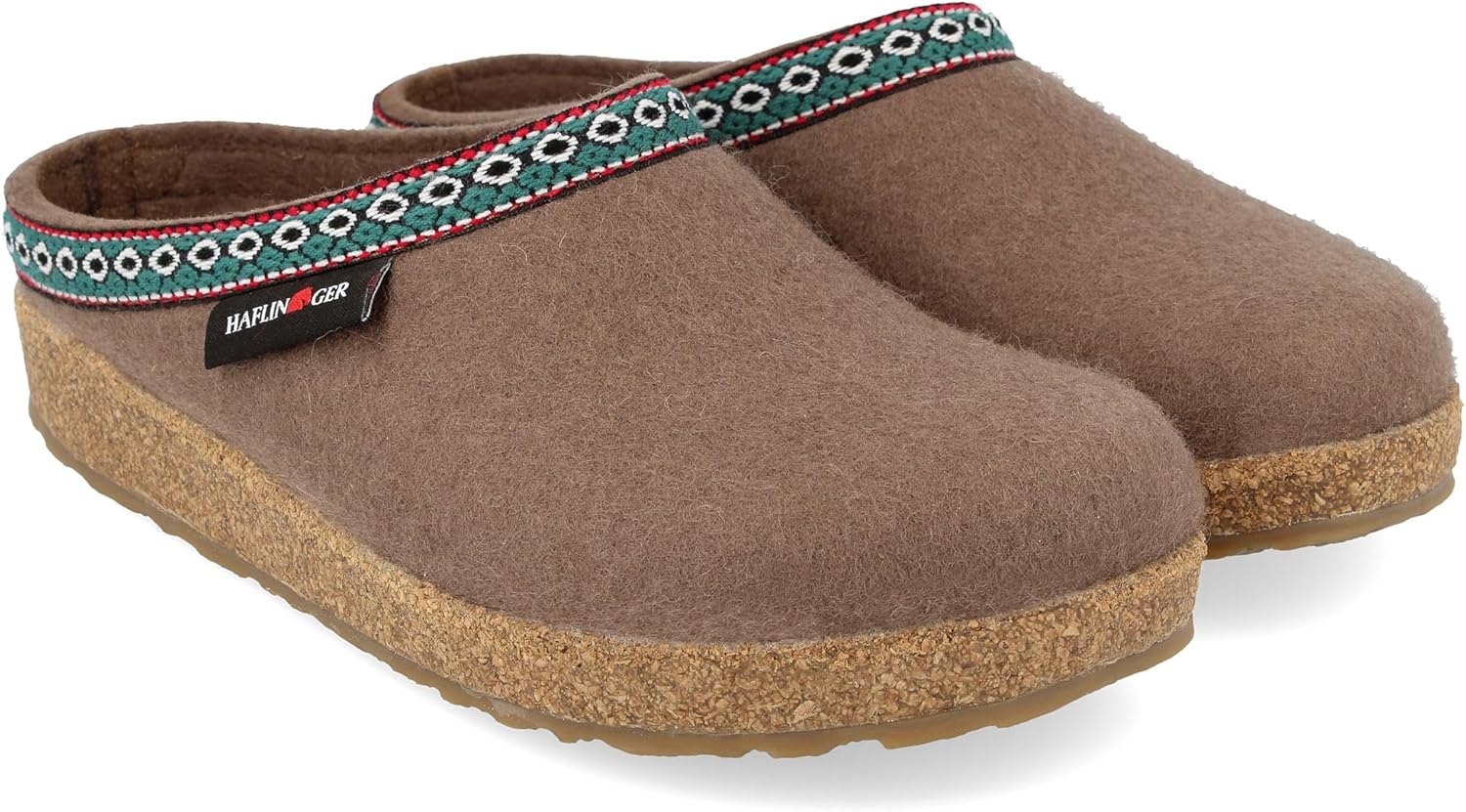 

Войлочные сабо-мюли HAFLINGER GZ унисекс, светло-серый