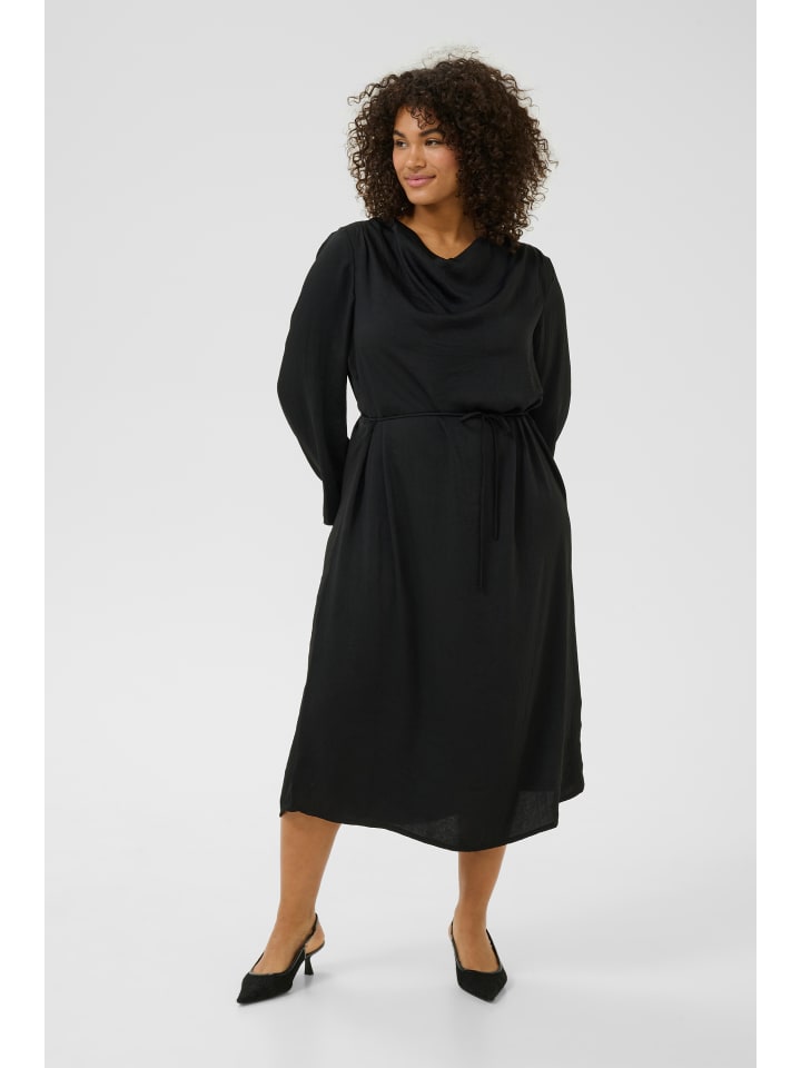 

Платье KCmeriel классического кроя в цвете Black Deep KAFFE curve