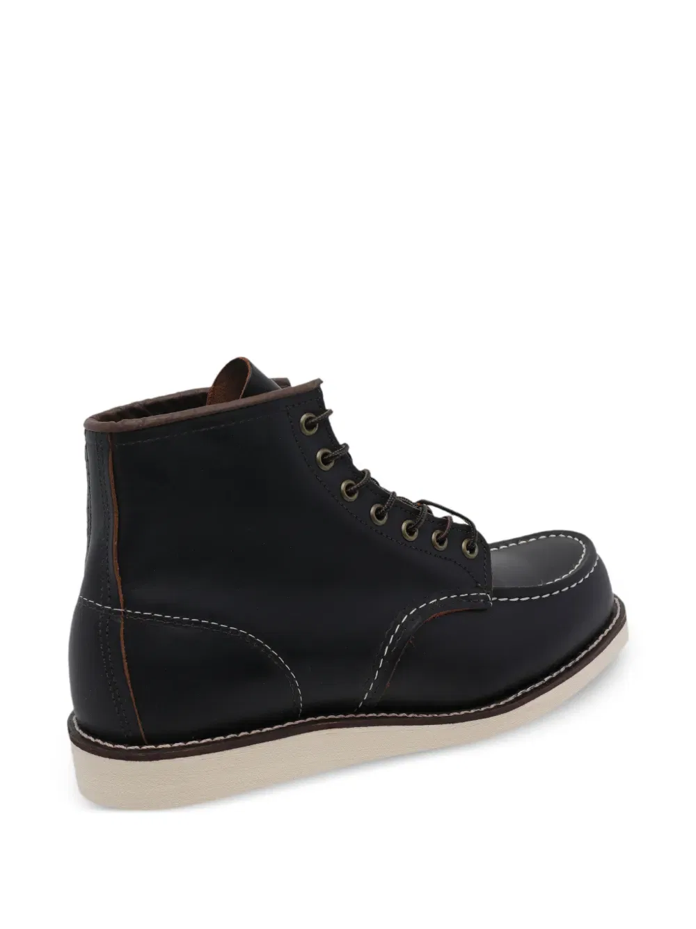Мокасины с закругленным носком и шнуровкой Red Wing Shoes, черный — фото 4