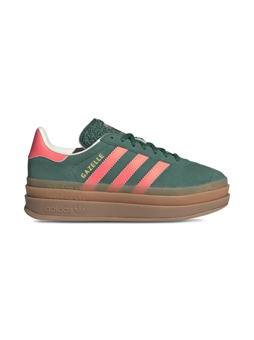 Кроссовки Gazelle смелые "зеленые" Adidas Kids