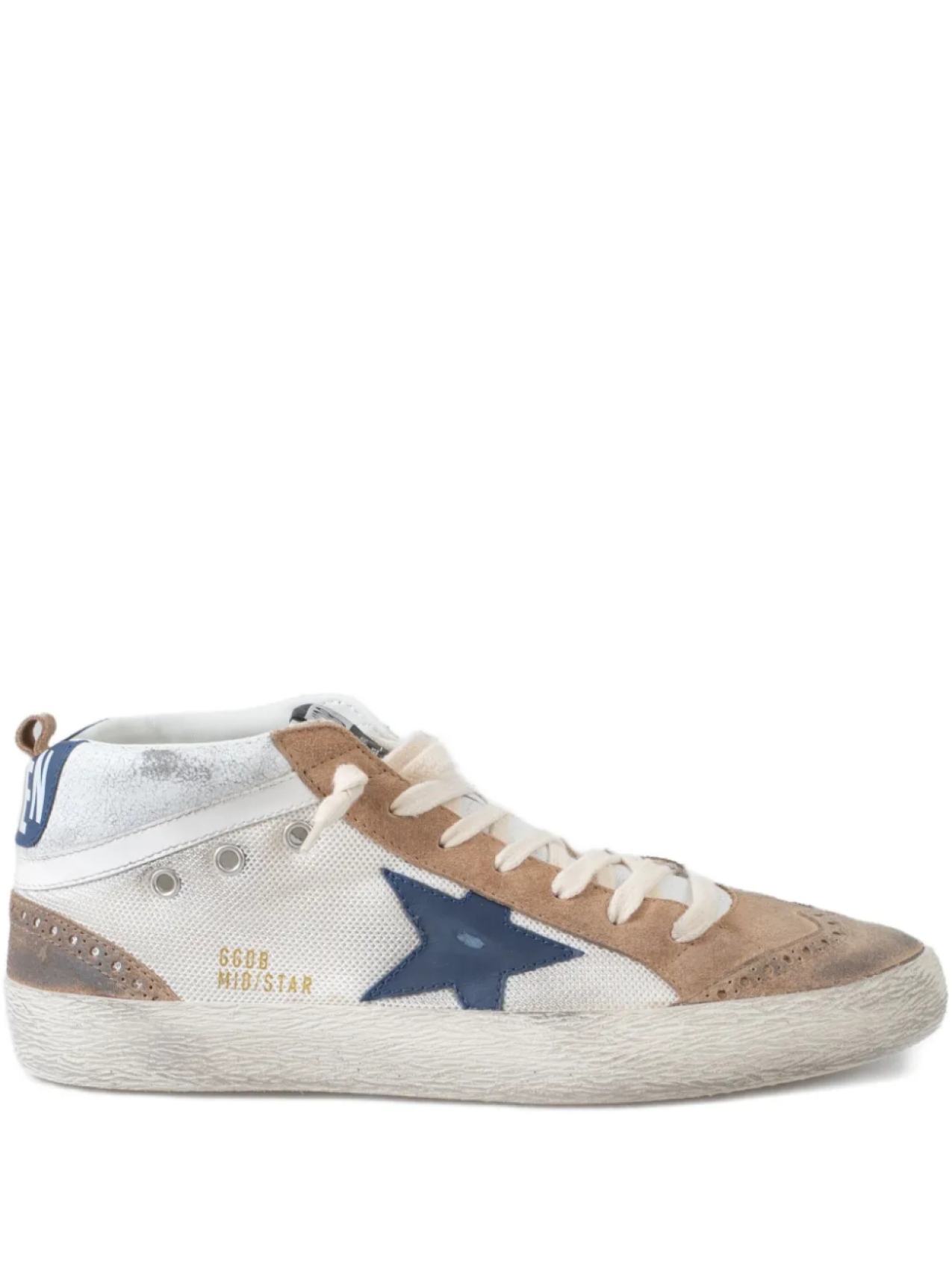 

Golden Goose кеды Mid Star, нейтральный