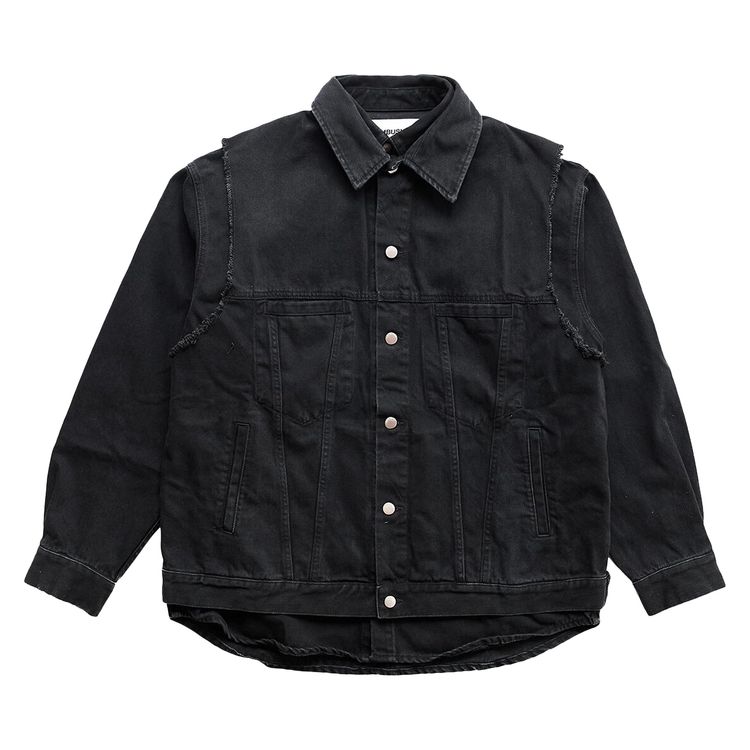 

Рубашка Ambush Layered Denim Shirt 'Black', черный