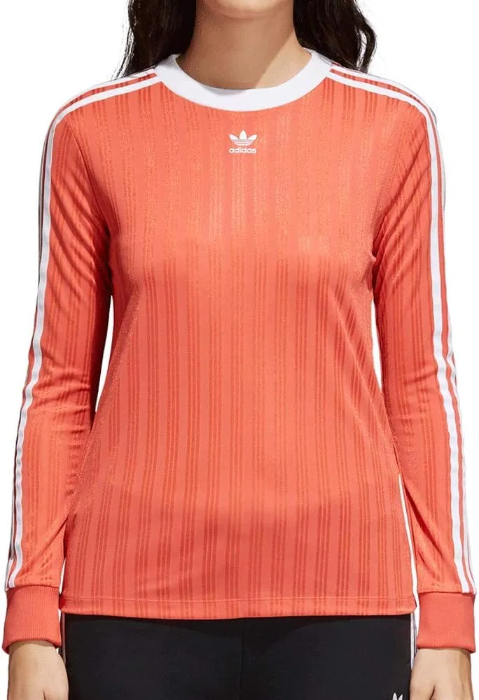 Футболка с длинным рукавом adidas, цвет Trace Scarlet