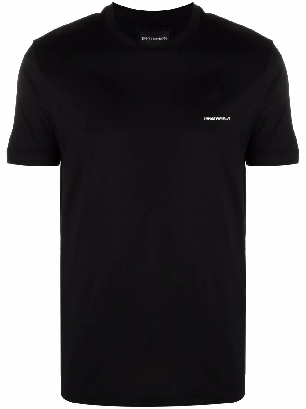 

Футболка с логотипом EMPORIO ARMANI, черный