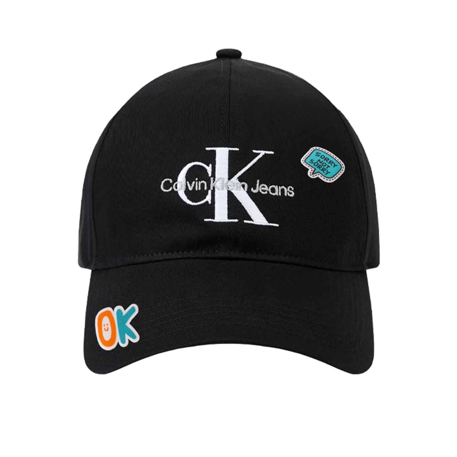 

Calvin Klein Хлопковая бейсболка унисекс, Black