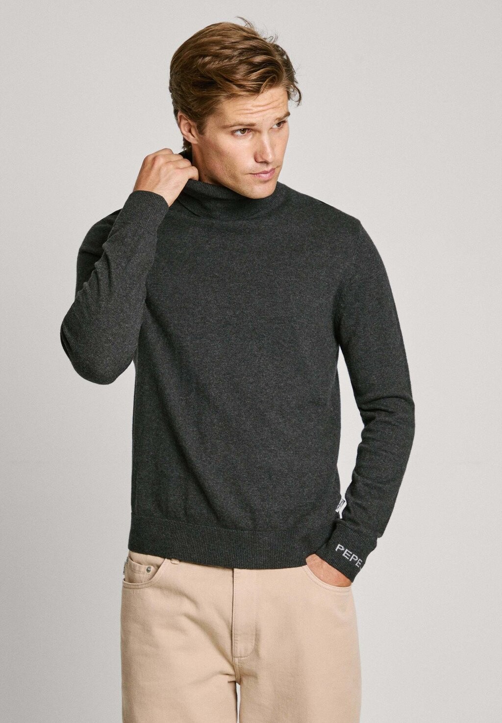 

Джемпер NEW ANDRE TURTLE NECK Pepe Jeans, темно-серый