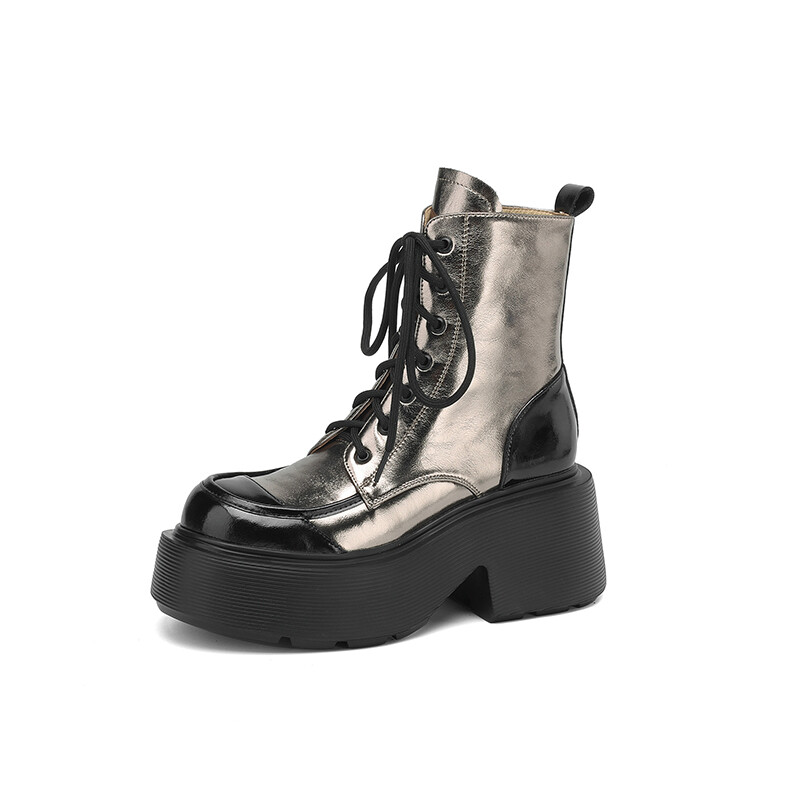 

Ботинки Martin Boot женские Zi Xiao, серебряный