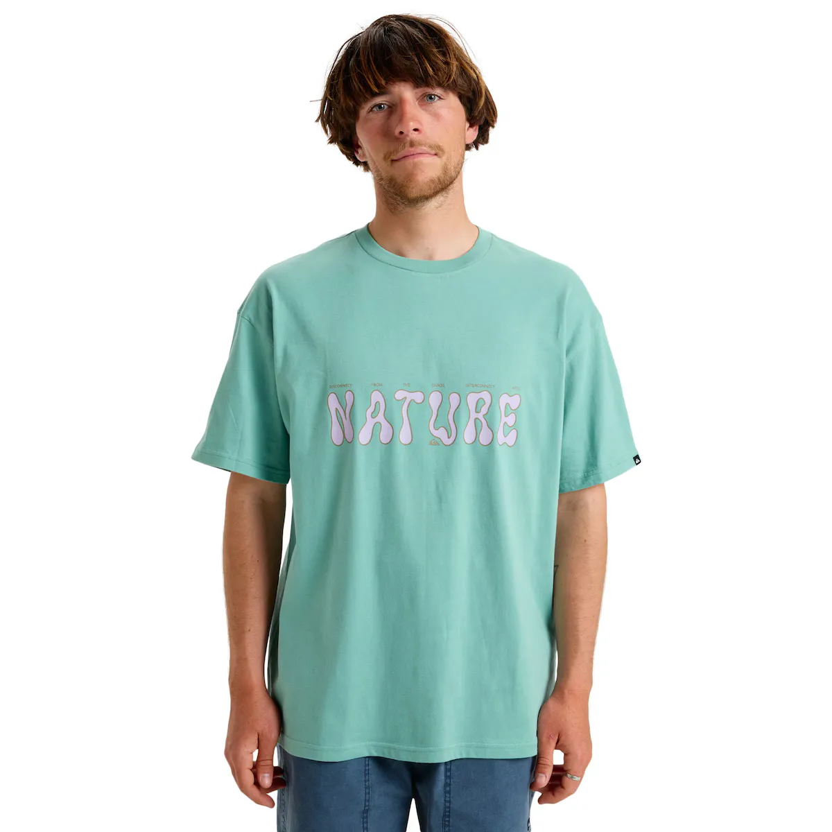 

Мужская футболка Quiksilver Nature, зеленый
