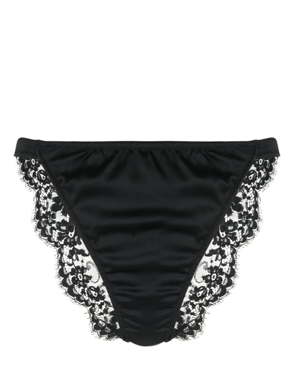 

Трусы-брифы с цветочным кружевом DOLCE & GABBANA, черный