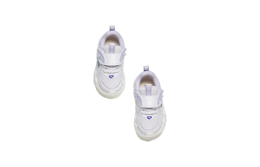 Кроссовки Anta kids Toddler Shoes TD Low-top Lilac, светло-фиолетовый — фото 3