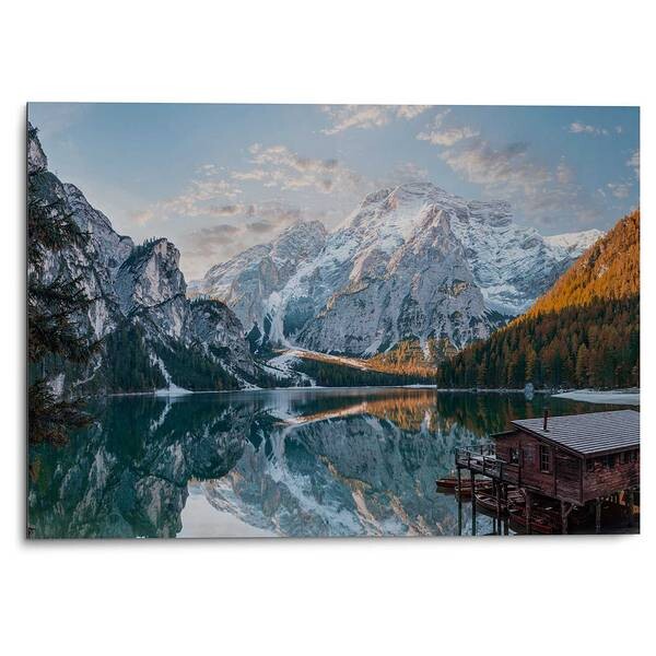 

Металлическая картина PLATINUM Pragser Wildsee, синий