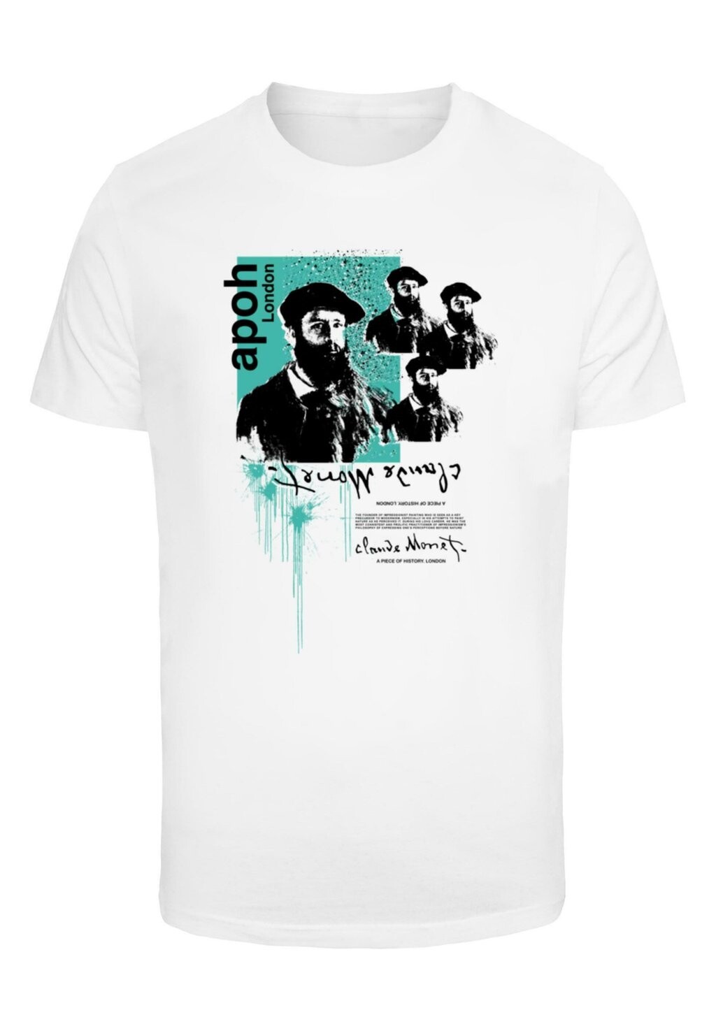 

Футболка с принтом APOH MONET IMPRESSIONIST Merchcode, белый