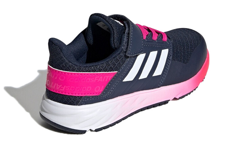 Fortafaito Kids Кроссовки детские низкие Синие/белые/розовые Adidas — фото 4