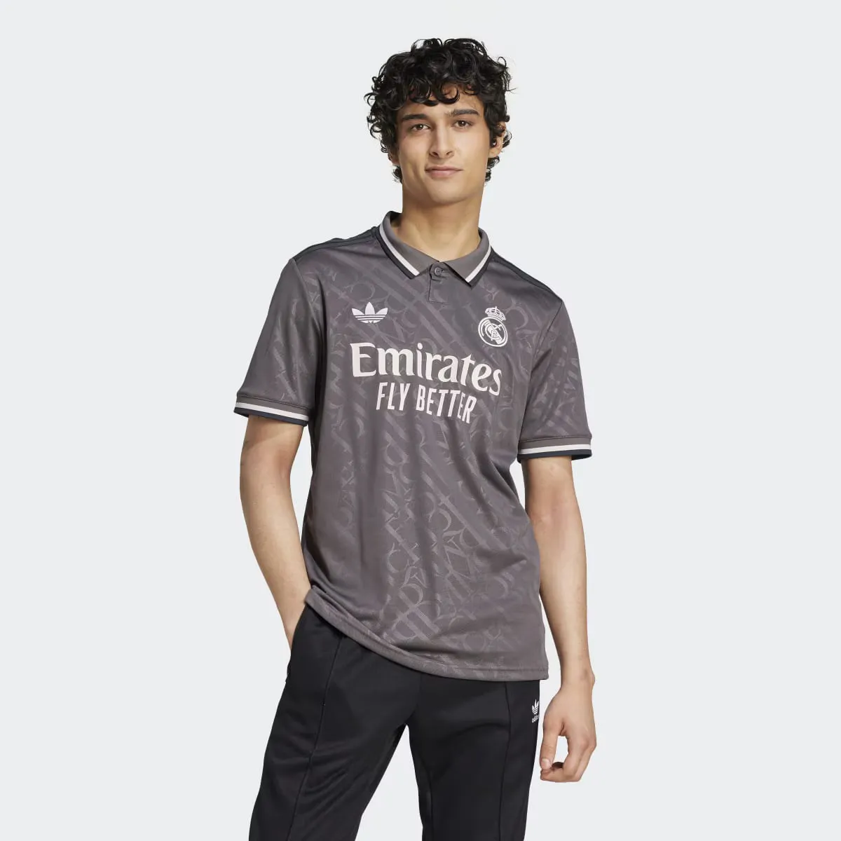 

Мужская 3-я форма Реал Мадрид 24/25 Adidas футболка, серый