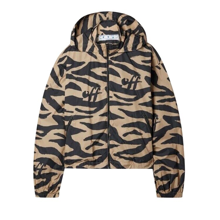 

Куртка Off-White Athl Zebra Jacket, разноцветный