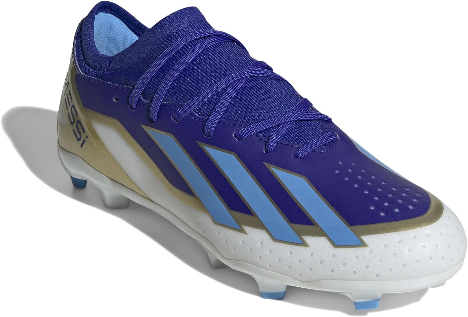 

Кроссовки adidas X Crazyfast League Messi Firm Ground, цвет Lucid Blue/Blue Burst/White