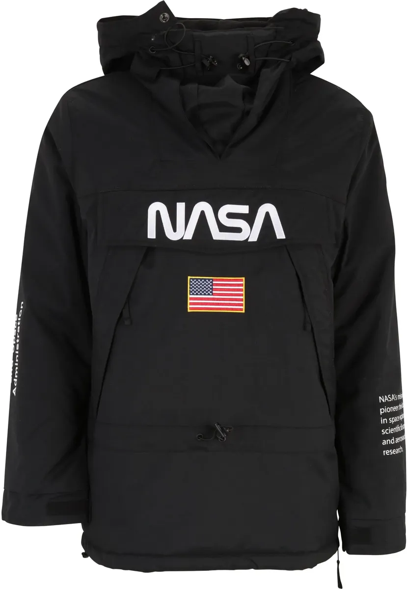 

Ветровка Mister Tee "Mister Tee Men's NASA Windbreaker" (1 шт.), без капюшона Mistertee, черный