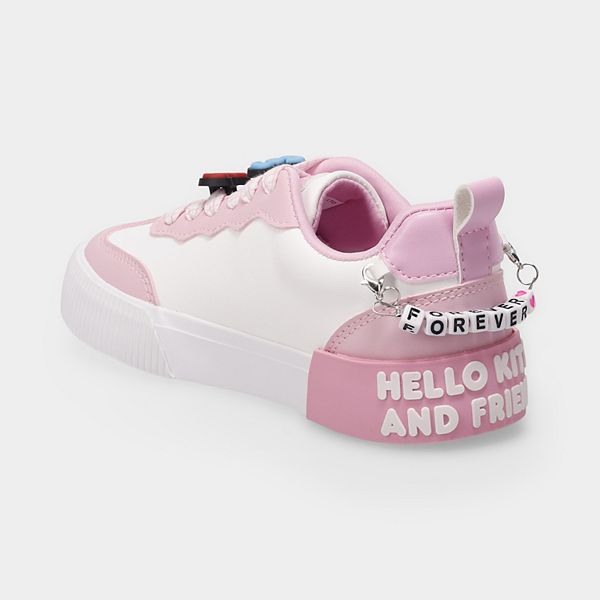 Детские кроссовки Hello Kitty Court на шнуровке с бантиком. Licensed Character — фото 3