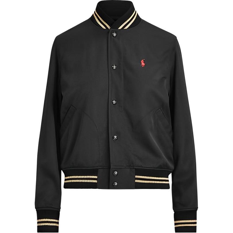 Polo Ralph Lauren Куртка женская черная золотая, Black Gold — фото 3