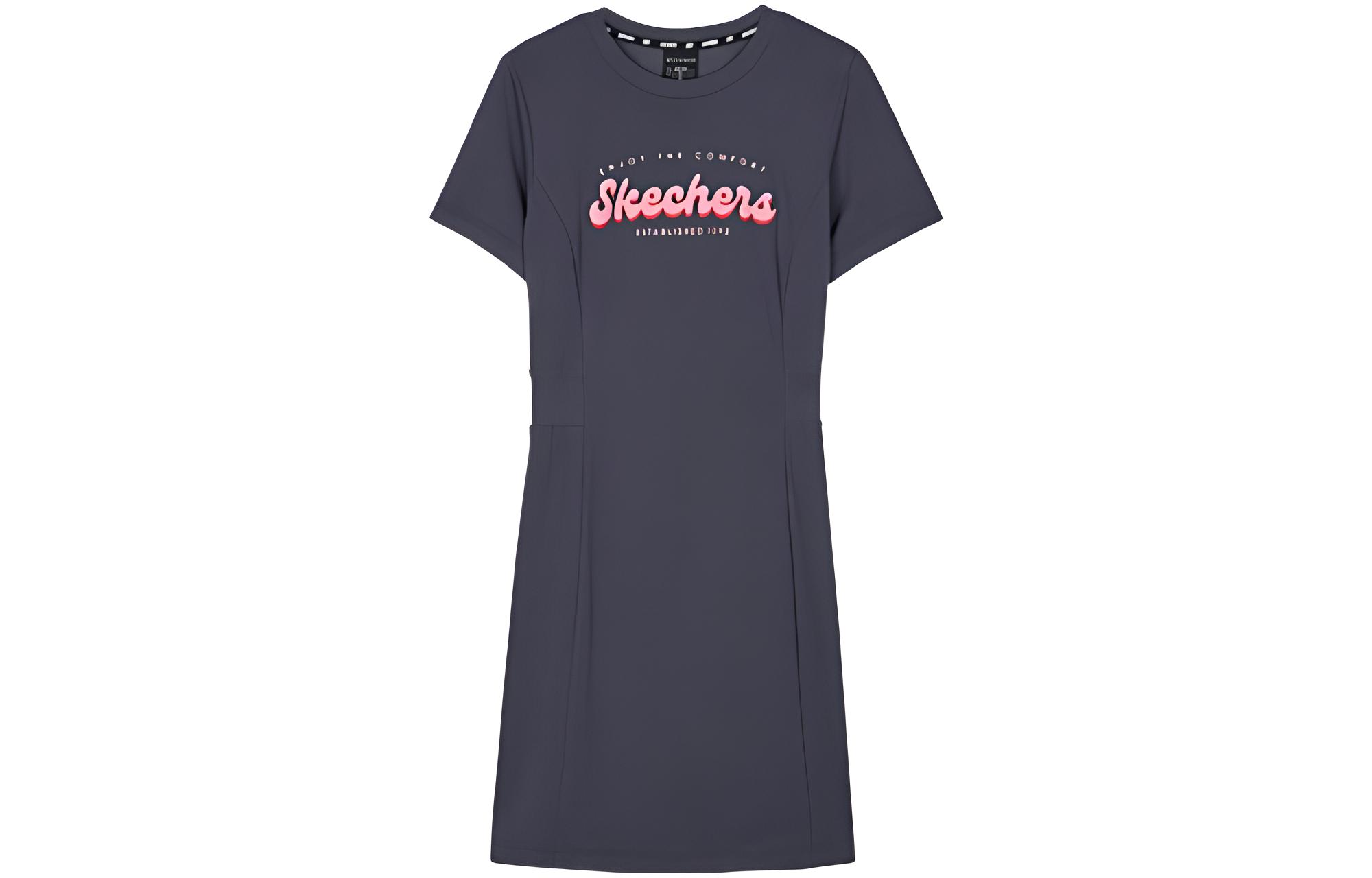 

Skechers Платье с коротким рукавом из коллекции Ice Cream Series