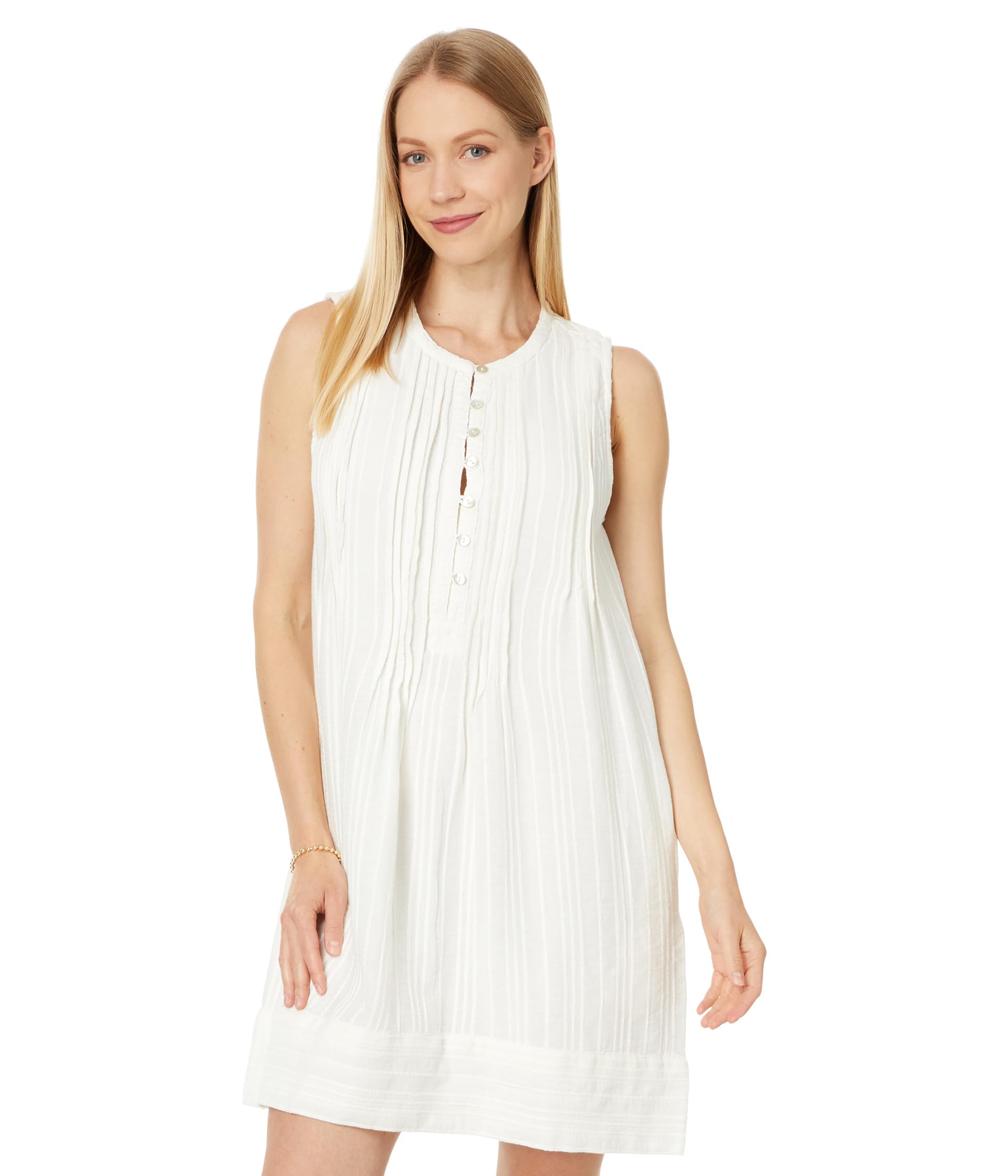 

Платье Faherty Isha Dress, белый